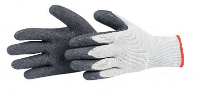Перчатки Hardy с покрытием латекс XL (10) 1512-880010