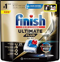 Таблетки для ПММ Finish Ultimate Plus All in 1 25 шт.