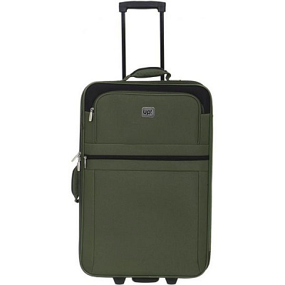 Валіза UP! (Underprice) зелений 1021NC 51х35х17 см