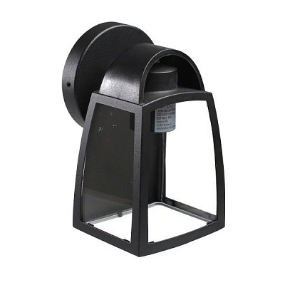 Світильник вуличний настінний Lutec E27 40 Вт IP44 чорний KELSEY 5273702012