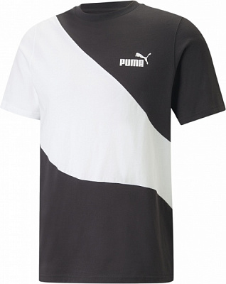 Футболка Puma PUMA POWER CAT TEE 67338001 р.L чорний