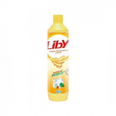 Средство для мытья посуды для ручного мытья посуды LIBY Имбирь 0,48л