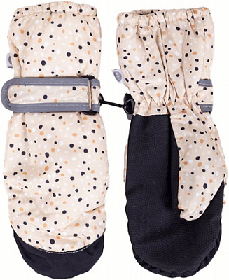 Варежки YO! Капли р.16 /светло-розовый