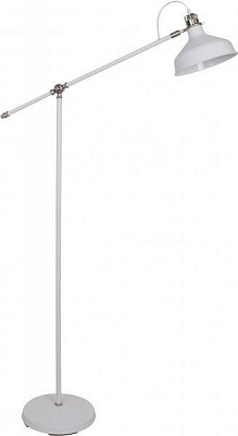 Торшер Camelion Amsterdam KD-425F С71 E27 40 Вт белый/хром 