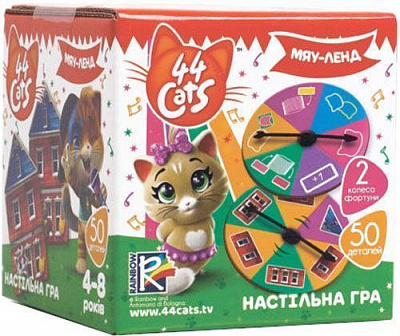 Гра настільна Vladi Toys Мяу-ленд 44 Коти VT8022-08