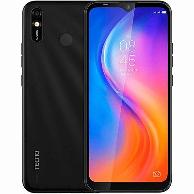 Смартфон Tecno Spark 4 Lite BB4k 2/32GB black (4895180754593)
