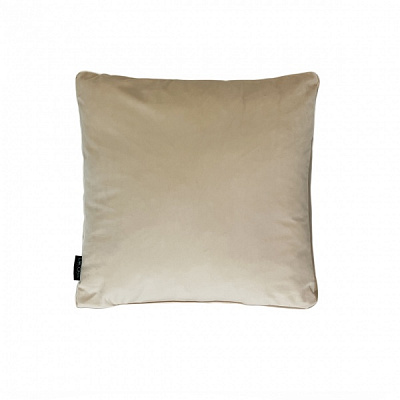 Подушка декоративна VELOUR без канту 50x50 см молочний Decora textile