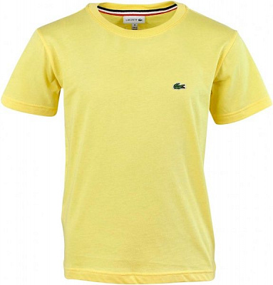 Футболка Lacoste мужская р.XXL TEE-SHIRT SS20 TH76187GC р. 7 желтый