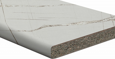 Стільниця LuxeForm L154 вологостійка 3050x600x28 мм мармур астурія