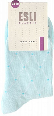 Шкарпетки жіночі Conte ESLI Classic 057 р. 25 світло-бірюзовий 15С-20СПЕ
