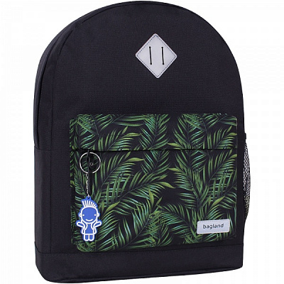 Рюкзак молодежный Bagland 17 л черный суб.1119 (533662)