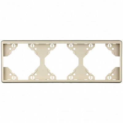 Рамка Efapel Apolo горизонтальна слонова кістка L50931 TMF