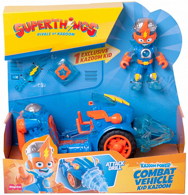 Ігровий набір SuperThings SuperThings Combat Vehicles Кід Казум PSTSP116IN200