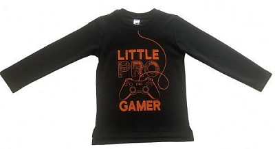 Джемпер детский Roksana Джойстик р.116-122 черный 1068/22007 