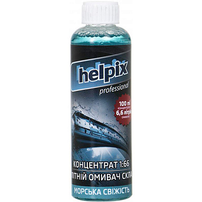 Омыватель стекла Helpix 1:66 морская свежесть лето 0.1л 