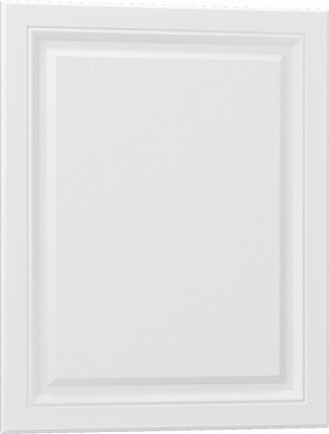 Боковина МС Глорія 72х57,6 см білий/Грейд