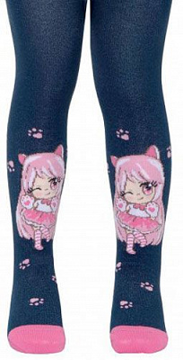 Колготки детские Conte-Kids CK Tip-Top 4С-03СП 509 р.104-110 темно-синий 
