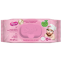 Серветки Smile New born 72 шт.