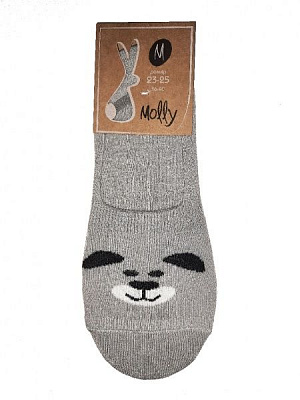 Сліди Молли Собака р. 23-25 сірий 1 пар