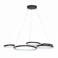 Люстра підвісна Berger 1x58 Вт LED-модуль чорний 7023-PL-58 Black
