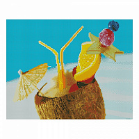 Картина стразами Гавайский коктейль FA12106 Strateg 