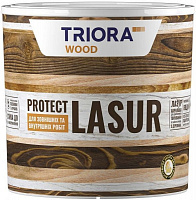 Лазурь Triora акриловая для древесины орех шелковистый глянец 0,75 л