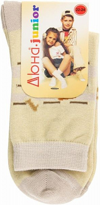 Носки детские Duna 4В 456 р.22–24 бежевый 