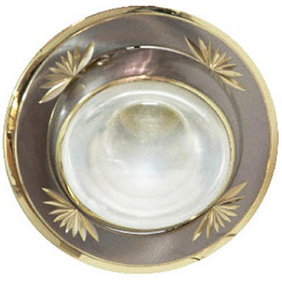 Світильник Feron NL09 Е14 титан-золото