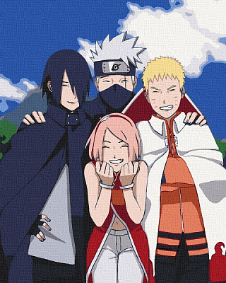 Картина за номерами Команда 7 10223-AC 40х50 см ArtCraft