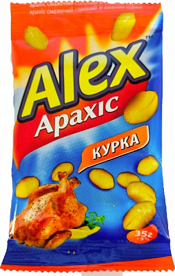 Арахис ТМ Alex курица 35 г