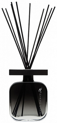 Ваза стеклянная Hypno Casa Prima 1750 мл с деревянными палочками, цветная (пустая) 22 см 