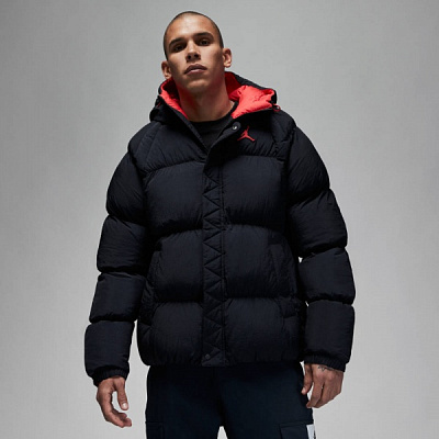 Куртка Nike M J ESS PUFFER JACKET DQ7348-010 р.M черный