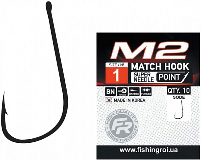 Гачки Fishing ROI Match M2 sode №7 10 шт. 217-01-007