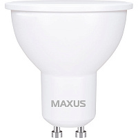 Лампа светодиодная Maxus 7 Вт MR16 матовая GU10 220 В 4100 К 1-LED-720 