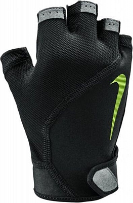 Рукавички Nike N.LG.D5.055 р. M чорний із салатовим