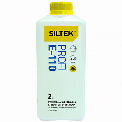 Ґрунтовка глибокопроникна Siltek Profi Е-110 2 л