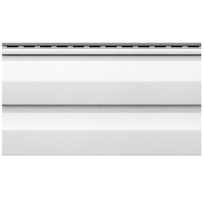Сайдинг VOX 3,85x0,25 м 0,9625 кв.м белый SV-01