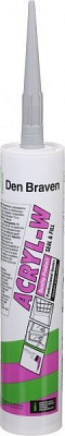 Герметик акриловый Den Braven ZW Acryl-W серый 300мл