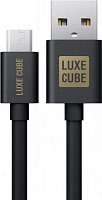 Кабель Luxe Cube USB – microUSB 1 м чорний (USB MICRO to USB) 