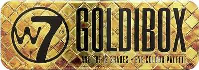 Тени для век W7 Goldibox разноцветный 15,6 г