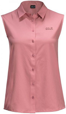 Рубашка Jack Wolfskin SONORA SLEEVELESS SHIRT W 1403261-2131 р. S розовый