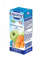 Сок Карапуз Морковно-яблочный 200 мл