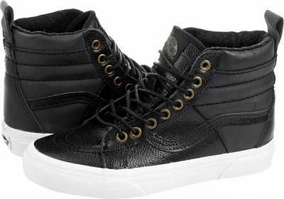 Кеды Vans U SK8-Hi 46 MTE (Pebble Leather VA2XS2JTQ р.US 7,5 черный
