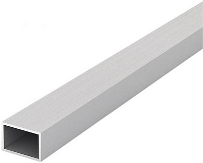 Труба профильная прямоугольная алюминий АЛЮПРО анодированная 30x20x1,5x2000мм