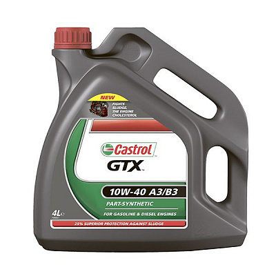 Мастило моторне Castrol GTX А3/В4 10W-40 4 л