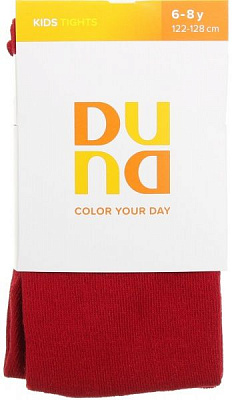 Колготки детские для девочек Duna 4398 р.122-128 вишневый 
