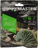 Удобрение минеральное Valagro Master для кактусов и суккулентов 25 г