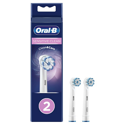 Насадки для электрической зубной щетки Oral-B Sensitive Clean 2 шт.