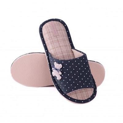 Тапки домашние Twins HS-VL Bear р. 38/39 синий 