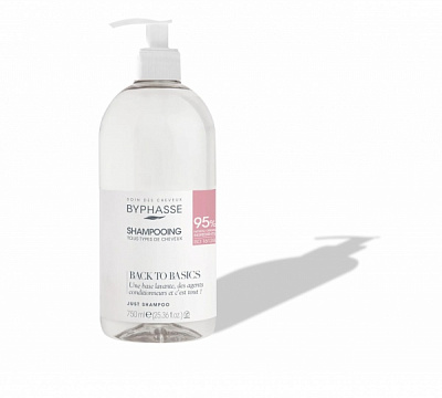 Шампунь Byphasse для всех типов волос ( помпа) 750 мл